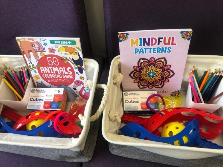 Well-being hut activity box